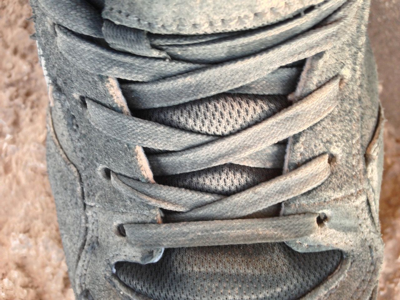 Dusty shoe